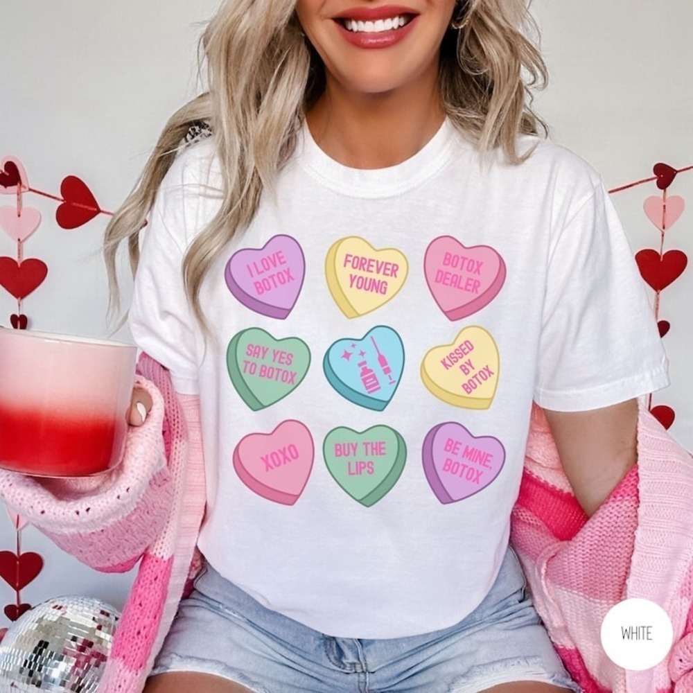 Valentines Botox Shirt Aesthetic Nurse Injector Tshirt